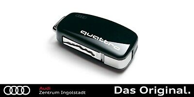 Schlüsselblende Audi Quattro, Brillantschwarz 8V0071208A Y9B Schlüsselblende Audi Quattro, Brillantschwarz 8V0071208A Y9B