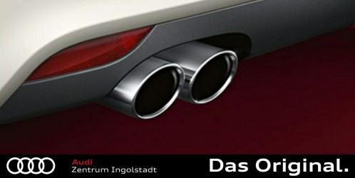 Audi A1 (8X) Endrohrblende Chrom (Einzelrohr) 8P0071771 Audi A1 (8X) Endrohrblende Chrom (Einzelrohr) 8P0071771