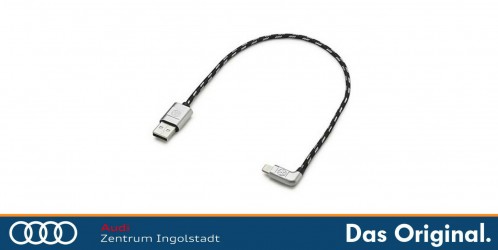 Original VW Anschlusskabel USB-A auf Apple Lightning, Premium, 30cm 000051446AR Original VW Anschlusskabel USB-A auf Apple Lightning, Premium, 30cm 000051446AR