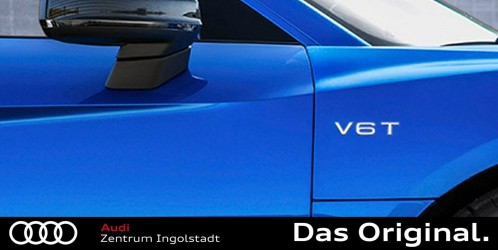 Original Audi V6T Schriftzug 8K0853601 Original Audi V6T Schriftzug 8K0853601
