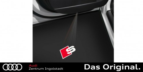 Original Audi Einstiegs-LED S-Logo für Fahrzeuge mit LED-Einstiegsleuchten 4G0052133J Original Audi Einstiegs-LED S-Logo für Fahrzeuge mit LED-Einstiegsleuchten 4G0052133J
