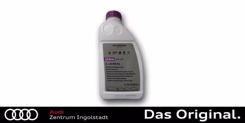 Original Audi, VW, SKODA, SEAT Kühlmittel-Fertigmischung G12 evo 1L (-35°C/-31°F) (Beschreibung beachten!) G 12E050A2 Original Audi, VW, SKODA, SEAT Kühlmittel-Fertigmischung G12 evo 1L (-35°C/-31°F) (Beschreibung beachten!) G 12E050A2