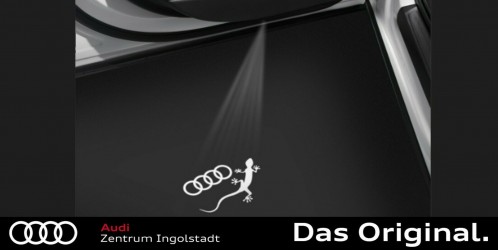 Original Audi Einstiegs-LED Audi Ringe mit Gecko 4G0052133K Original Audi Einstiegs-LED Audi Ringe mit Gecko 4G0052133K