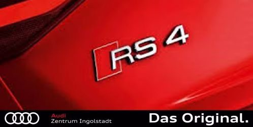 Original Audi RS4 Schriftzug Chrom 8D9853740 2ZZ Original Audi RS4 Schriftzug Chrom 8D9853740 2ZZ