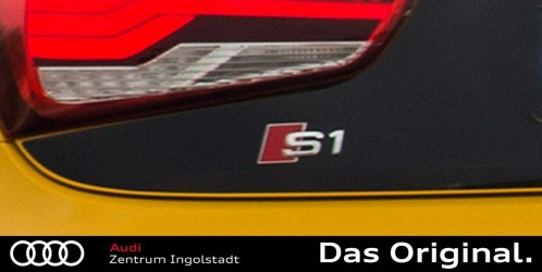 Original Audi S1 Schriftzug Chrom 8X0853735 2ZZ Original Audi S1 Schriftzug Chrom 8X0853735 2ZZ