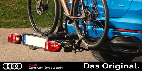 Original Audi Fahrradträger für die Anhängevorrichtung, schwarz, faltbar auch für VW, SEAT, CUPRA & SKODA geeignet 8Y0071105 Original Audi Fahrradträger für die Anhängevorrichtung, schwarz, faltbar auch für VW, SEAT, CUPRA & SKODA geeignet 8Y0071105