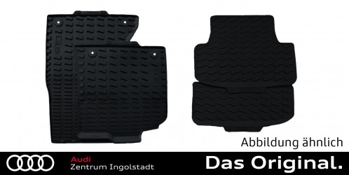 Original Audi Q5 (8R) Gummifußmatten vorne und hinten Original Audi Q5 (8R) Gummifußmatten vorne und hinten