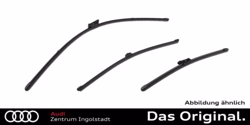 Original Audi Q6 e-tron Wischerblätter / Scheibenwischer Satz Vorne + Hinten / 85H998002+4KE955425A Original Audi Q6 e-tron Wischerblätter / Scheibenwischer Satz Vorne + Hinten / 85H998002+4KE955425A