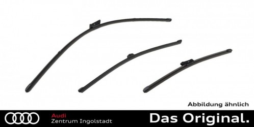 Original Audi Q6 e-tron Wischerblätter / Scheibenwischer Satz Vorne + Hinten Original Audi Q6 e-tron Wischerblätter / Scheibenwischer Satz Vorne + Hinten