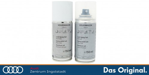 VW, Audi und Seat Lackspray Set LB9A; Candyweiss / Cortinaweiss LLS0U6B9A VW, Audi und Seat Lackspray Set LB9A; Candyweiss / Cortinaweiss LLS0U6B9A